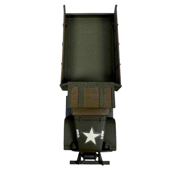 Vintage CCKW Dump Truck Military Display Vehicle Plastic 1:72 Scale Model Built - Picture 6 of 8